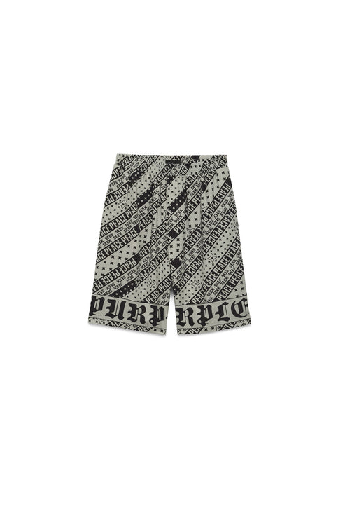 PURPLE BRAND P537 Lyocell Pull On Shorts Mens Apparel